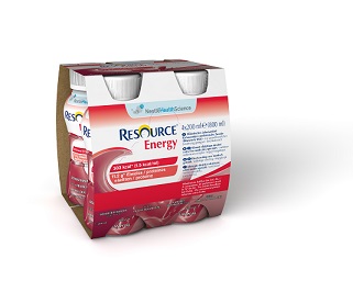 RESOURCE ENERGY FRAGOLA/LAMPONE 4 BOTTIGLIE 200 ML - goldeneffe.it