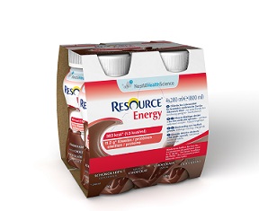 RESOURCE ENERGY CIOCCOLATO 4 BOTTIGLIE 200 ML - goldeneffe.it