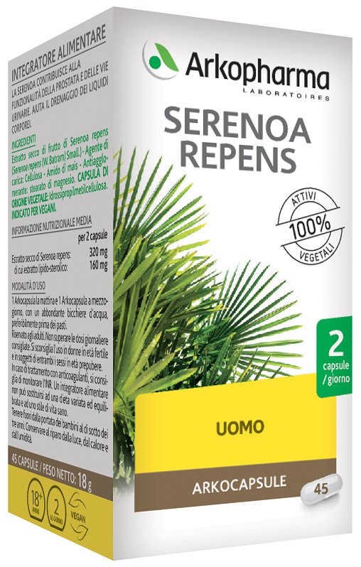 SERENOA REPENS 45 CAPSULE - goldeneffe.it