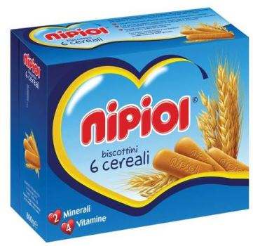 NIPIOL BISCOTTINI 6 CEREALI 800 G - goldeneffe.it