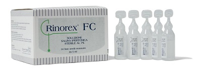 RINOREX FC SOLUZIONE SALINA IPERTONICA 7% 30 FIALE 5 ML - goldeneffe.it