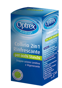 GOCCE OCULARI OPTREX ACTIDROPS 2IN1 RINFRESCANTE OCCHI STANCHI 1 PEZZO - goldeneffe.it