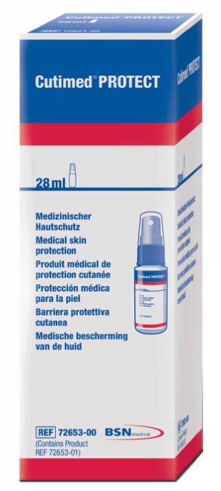 BARRIERA PROTETTIVA CUTANEA CUTIMED PROTECT FILM SPRAY 28 ML PER CUTE INTEGRA - goldeneffe.it