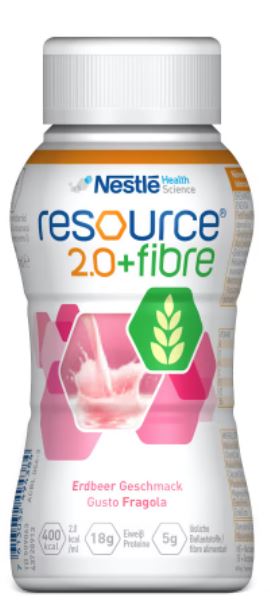 RESOURCE 2,0 + FIBRE FRAGOLA 200 ML - goldeneffe.it
