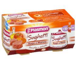 PLASMON SUGHETTO RAGU' DI MANZO 80 G X 2 PEZZI - goldeneffe.it