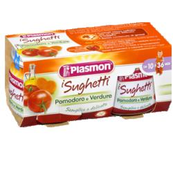 PLASMON SUGHETTO POMODORO E VERDURE 80 G X 2 PEZZI - goldeneffe.it