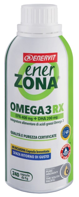 ENERZONA OMEGA 3 RX 240 CAPSULE - goldeneffe.it