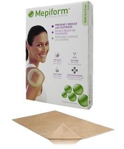 MEDICAZIONE MEPIFORM ATRAUMATICA PER CICATRICI E CHELOIDI NON STERILE 5X7,5CM 5 PEZZI - goldeneffe.it
