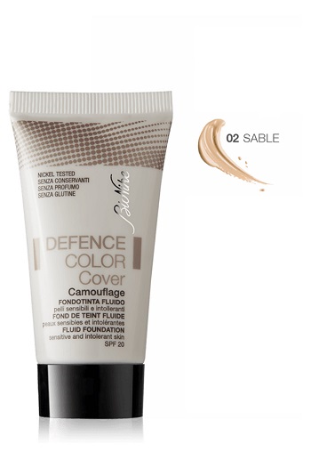 DEFENCE COLOR COVER FONDOTINTA FLUIDO 02 SABLE 30 ML - goldeneffe.it