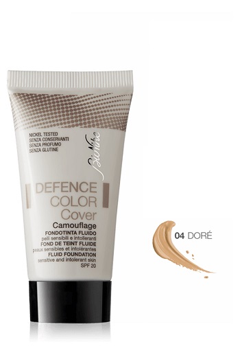 DEFENCE COLOR COVER FONDOTINTA FLUIDO 04 DORE' 30 ML - goldeneffe.it