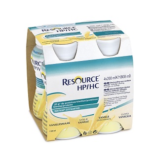 RESOURCE HP/HC VANIGLIA 4 BOTTIGLIE 200 ML - goldeneffe.it