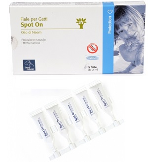 PROTECTION SPOTON GATTO 5 X 2 ML - goldeneffe.it