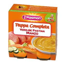 PLASMON OMOGENEIZZATO PAPPE MANZO VERDURA PASTINA 190 G X 2 PEZZI - goldeneffe.it