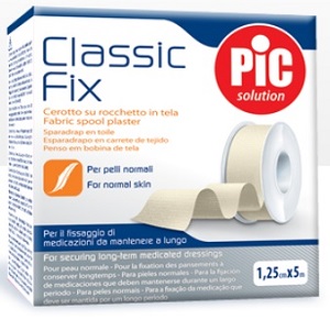 CEROTTO IN ROCCHETTO CLASSIC FIX WHITE 1,25X500 CM FUSTELLA - goldeneffe.it