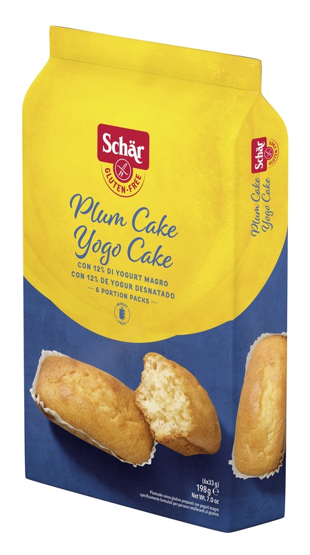 SCHAR PLUM CAKE YOGO CAKE 6 PEZZI DA 33 G - goldeneffe.it