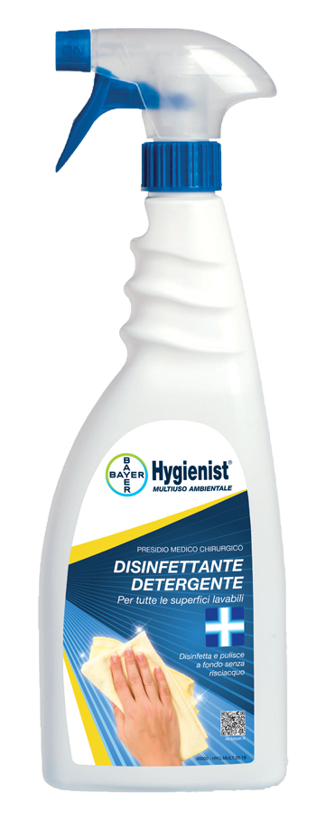 HYGIENIST MULTIUSO AMBIENTALE DISINFETTANTE DETERGENTE 750 ML - goldeneffe.it