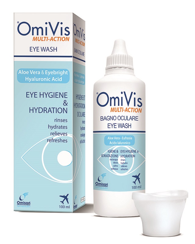 OMIVIS BAGNO OCULARE FLACONE 100 ML - goldeneffe.it
