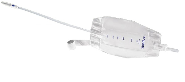 SACCA RACCOGLI URINA DA GAMBA PER INCONTINENZA 3 CAMERE COMFORT 500 ML A BASSO PROFILO IN PVC LATO RIVESTITO TNT CON TUBO DIRITTO 45 CM SENZA PUNTO DI PRELIEVO VARIABILE 8 PEZZI - goldeneffe.it