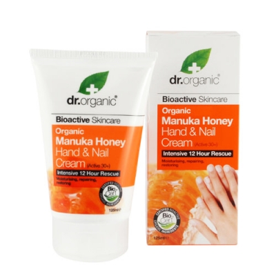 DR ORGANIC MANUKA HONEY MIELE DI MANUKA HAND NAIL CREAM CREMA MANI 125 ML - goldeneffe.it
