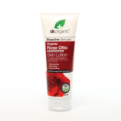 DR ORGANIC ROSE OTTO ROSA SKIN LOTION LOZIONE CORPO 200 ML - goldeneffe.it
