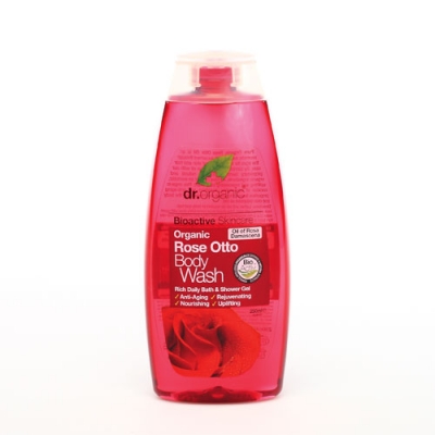 DR ORGANIC ROSE OTTO ROSA BODY WASH DETERGENTE CORPO 250 ML - goldeneffe.it
