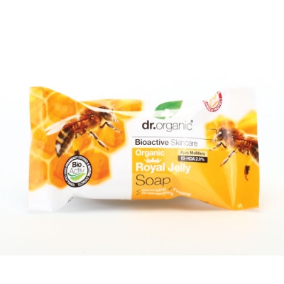 DR ORGANIC ROYAL JELLY PAPPA REALE SOAP SAPONETTA 100 G - goldeneffe.it