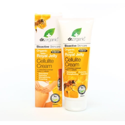 DR ORGANIC ROYAL JELLY PAPPA REALE CELLULITE CREAM CREMA ANTICELLULITE 200 ML - goldeneffe.it
