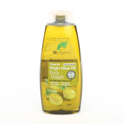 DR ORGANIC VIRGIN OLIVE OIL OLIO DI OLIVA BODY WASH DETERGENTE CORPO 250 ML - goldeneffe.it