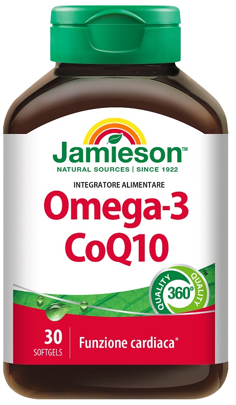JAMIESON OMEGA 3 COQ10 30 PERLE - goldeneffe.it