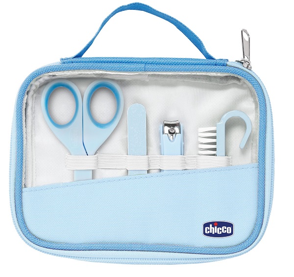 CHICCO SET UNGHIE BAMBINO AZZURRO-VERDE - goldeneffe.it