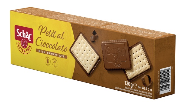 SCHAR PETIT CIOCCOLATO AL LATTE 130 G - goldeneffe.it