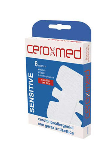 CEROTTO CEROXMED SENSITIVE FLEX SPECIFICO DITA 6 PEZZI - goldeneffe.it