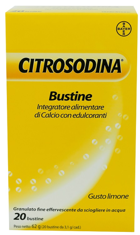 CITROSODINA 20 BUSTINE GRANULATO EFFERVESCENTE - goldeneffe.it