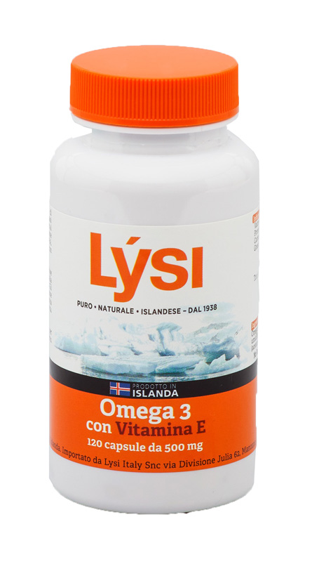 LYSI OMEGA 3 VITAMINA E 120 CAPSULE - goldeneffe.it