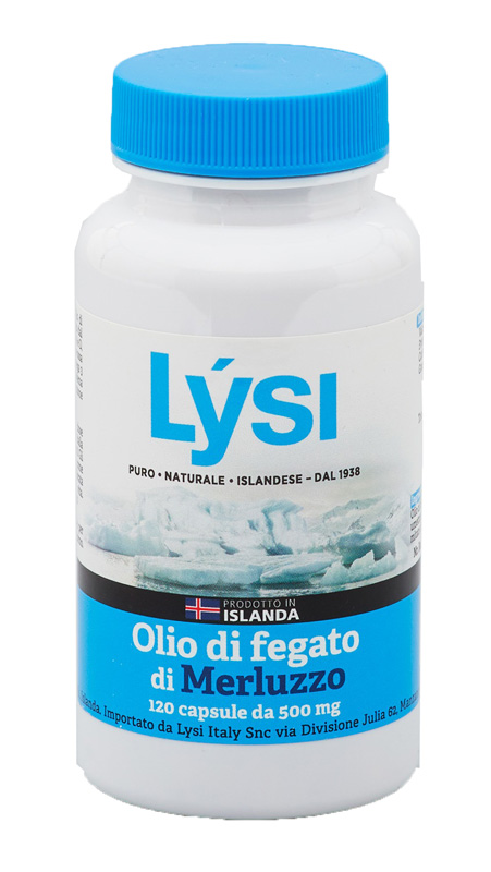 LYSI OLIO FEGATO MERLUZZO 120 CAPSULE - goldeneffe.it
