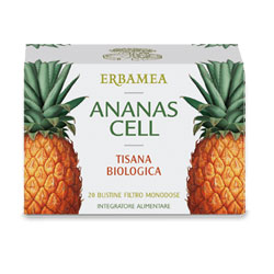 ANANAS CELL TISANA BIOLOGICA 20 BUSTE - goldeneffe.it