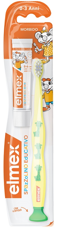ELMEX SPAZZOLINO BIMBI EDUCATIVO NEW 0-3 ANNI - goldeneffe.it