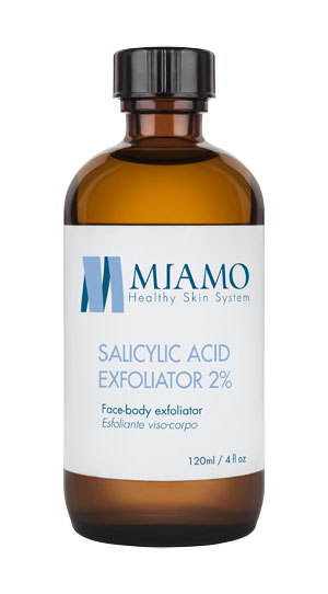 MIAMO ACNEVER SALICYLIC ACID EXFOLIATOR 2% 120 ML - goldeneffe.it
