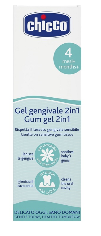 CHICCO GEL GENGIVALE MULTIFUNZIONE 4M+ - goldeneffe.it