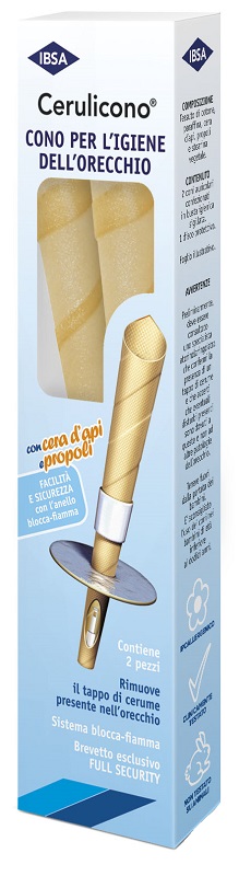 CERULICONO CONO AURICOLARE 2 PEZZI - goldeneffe.it