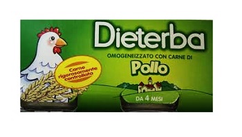 DIETERBA OMOGENEIZZATO POLLO 3 PEZZI 80 G - goldeneffe.it