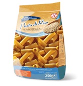 PIACERI MEDITERRANEI PASTA RISO RIGATONI 250 G - goldeneffe.it