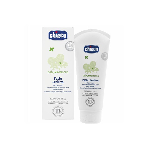 CHICCO COSMETICI BABY MOMENTS PASTA LENITIVA 100 ML - goldeneffe.it
