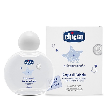 CHICCO COSMETICI BABY MOMENTS ACQUA PROFUMATA 100 ML - goldeneffe.it