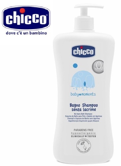 CHICCO COSMETICI BABY MOMENTS BAGNOSHAMPOO 750 ML - goldeneffe.it