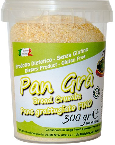 PAN GRA' PANE GRATTUGIATO FINO FRESELLE DEL VESUVIO 300 G - goldeneffe.it