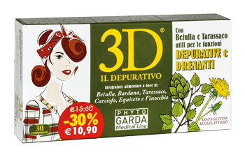 3D IL DEPURATIVO 30 COMPRESSE - goldeneffe.it