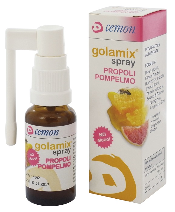 GOLAMIX SPRAY - PROPOLI POMPELMO 20 ML - goldeneffe.it