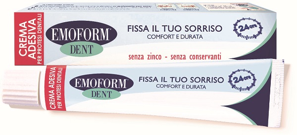 EMOFORM DENT CREMA ADESIVA PER PROTESI DENTALE 45 G - goldeneffe.it