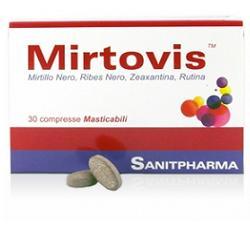 MIRTOVIS 30 COMPRESSE MASTICABILI - goldeneffe.it